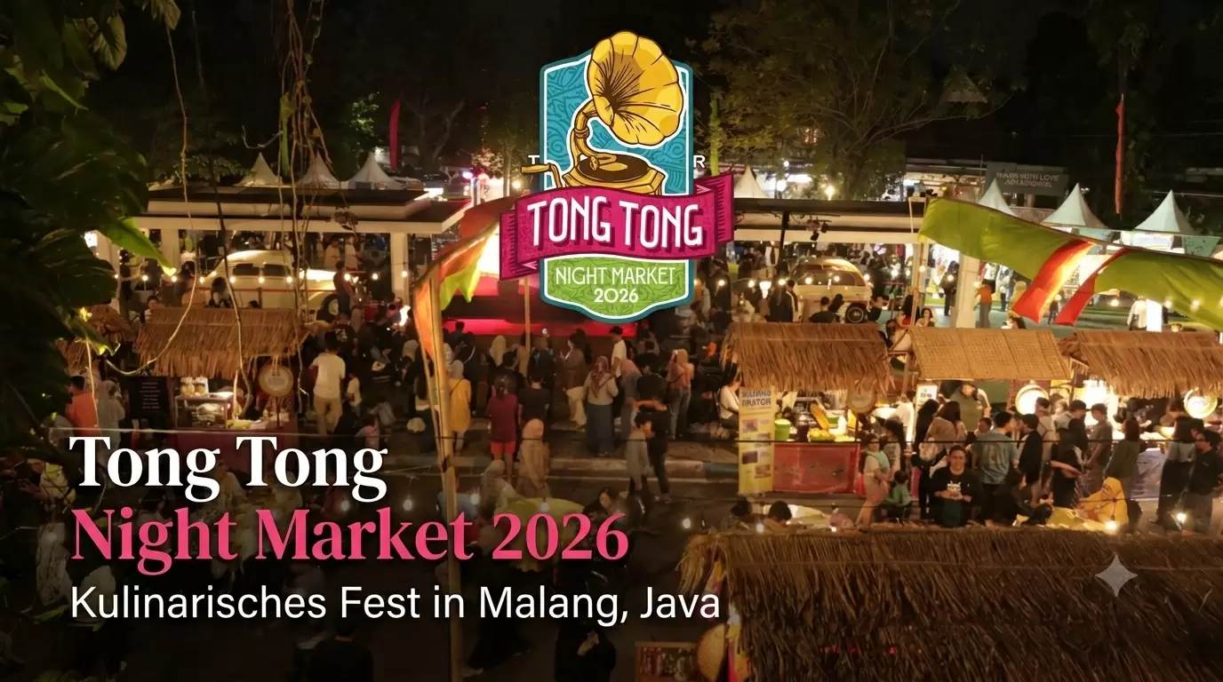 Tong Tong Night Market 2026: Kulinarisches Fest in Malang, Java